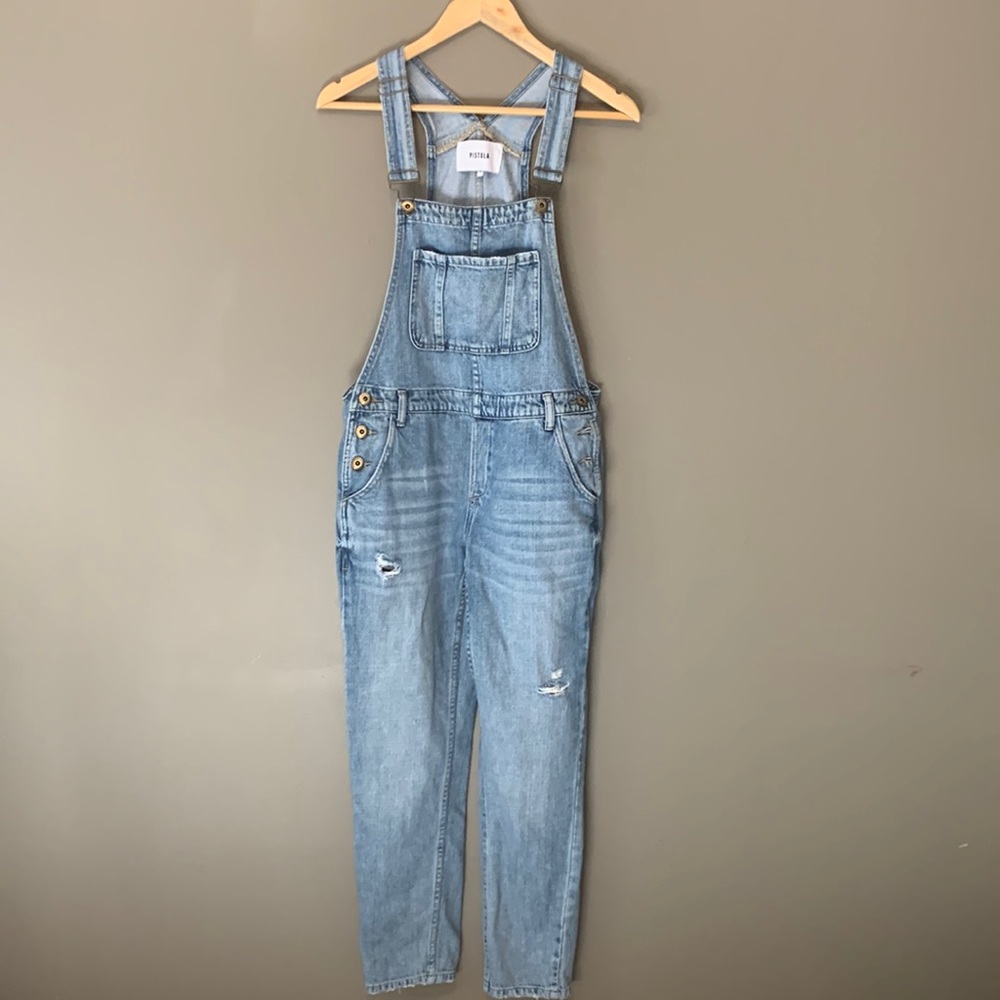 Pistola denim overalls.  Size XS